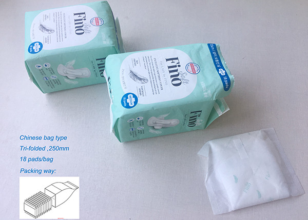 Film Type 65 PPM HMI Monitored Sanitary Towel Packaging Machine