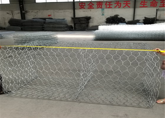 2x1x1m Gabion Basket Wire Mesh ASTM A974 Standard For River