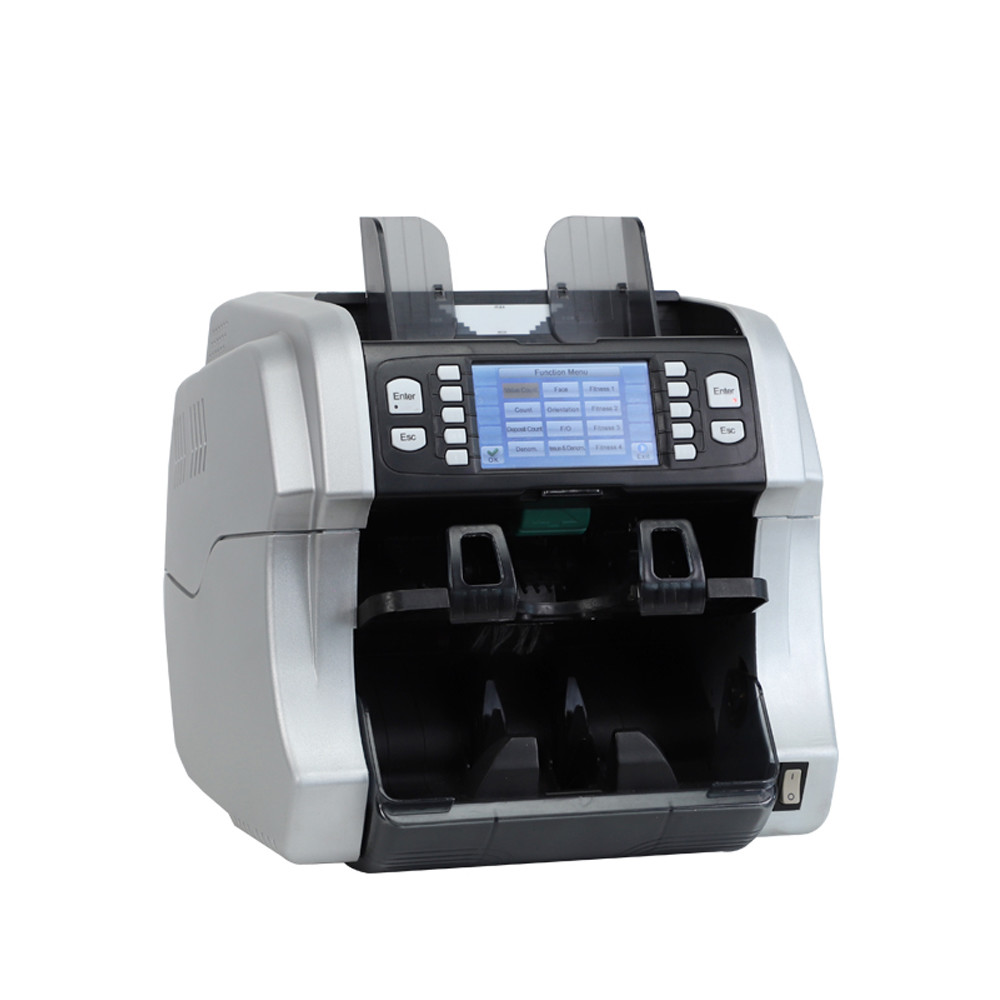 MUTLI CURRENCIES 1+1 POCKET FITNESS BANKNOTE SORTER F101 PROFESSIONAL MACHINE FOR BANKS