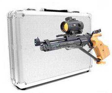 Custom Made Hard Aluminium Gun Storage Case With Foam Insert KL-GDR186