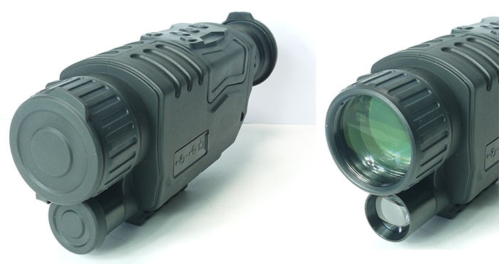 Infrared Hunting Night Vision Monocular Telescope Sports Black Color 200 X 60 X 90mm