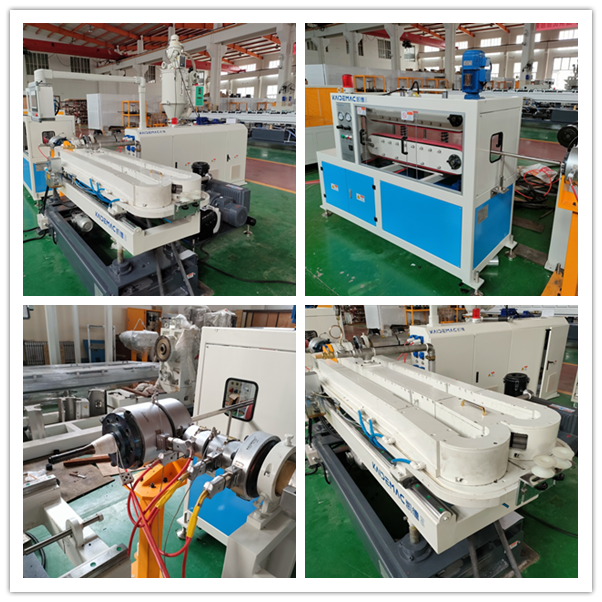 Pipe in Pipe Corrugated Sheath Pipe Production Machine