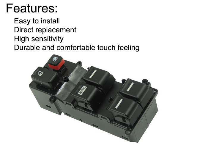 Easily Install Master Window Switch 35750-SDA-H15 Front Driver Side