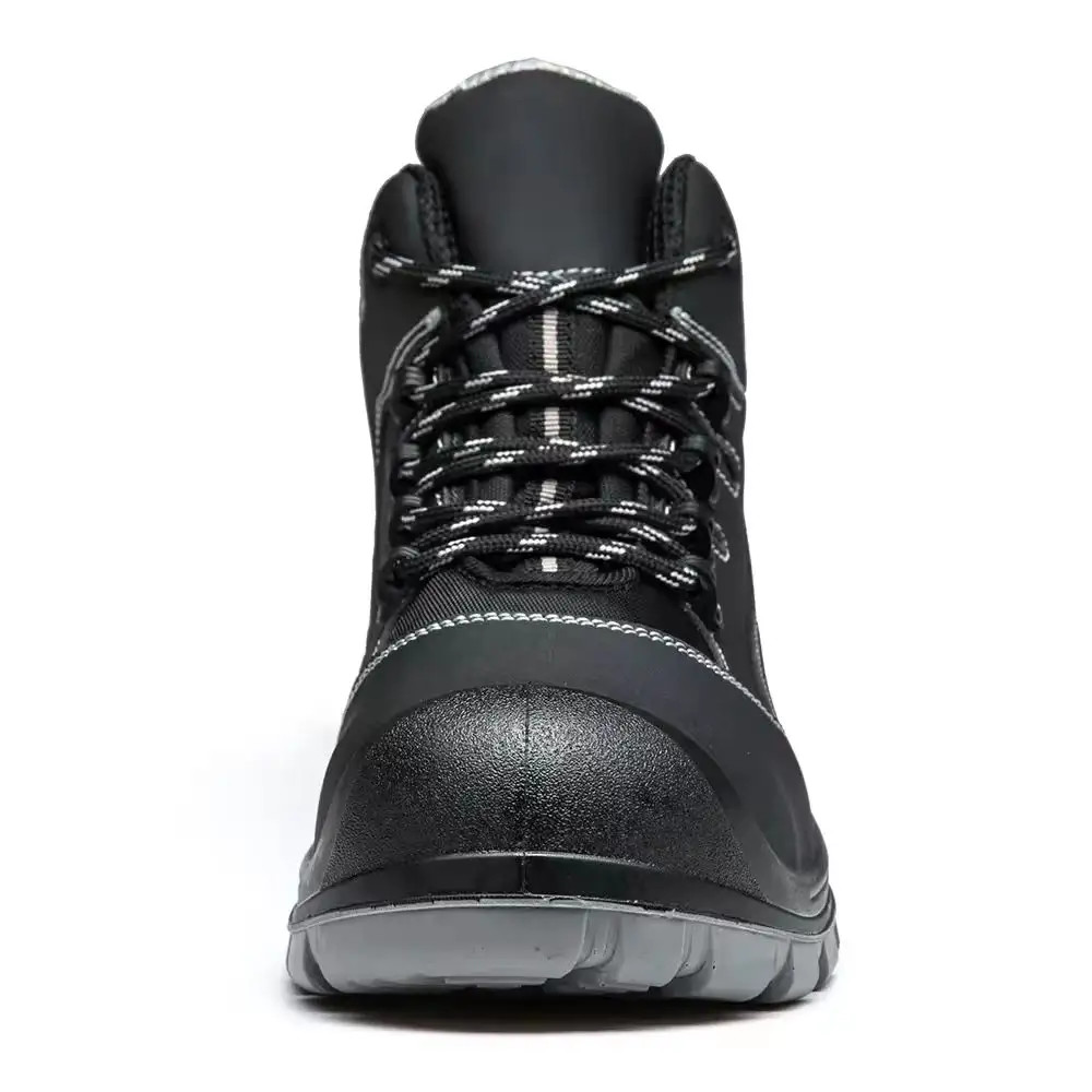 S3 Security Work Boots Waterproof Ankle High Work Boot With Steel Toe