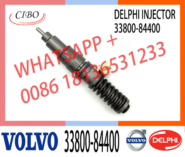 New Diesel Fuel Injector 33800-84400 Hyundai for VOL 33800-84400 33800-84400 51682513 A00044 3380084400 BEBE4C09001