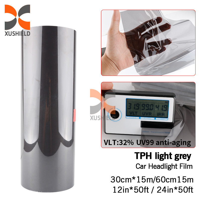 TPH Headlight Tint Film Car Headlight Covers 30cm*15m/60cm*15m