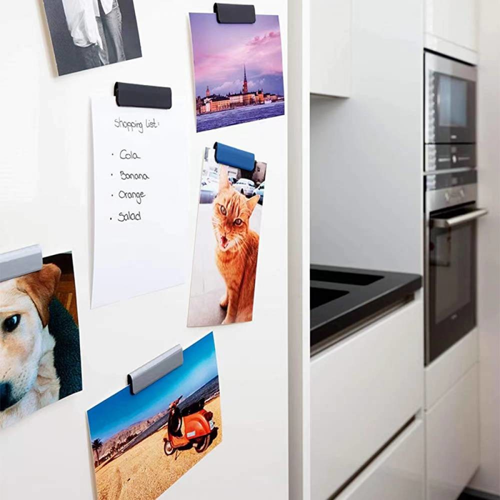 Tabletop Sticky Notes Clip Mini Magnetic File Clip EN71 6x3.5cm