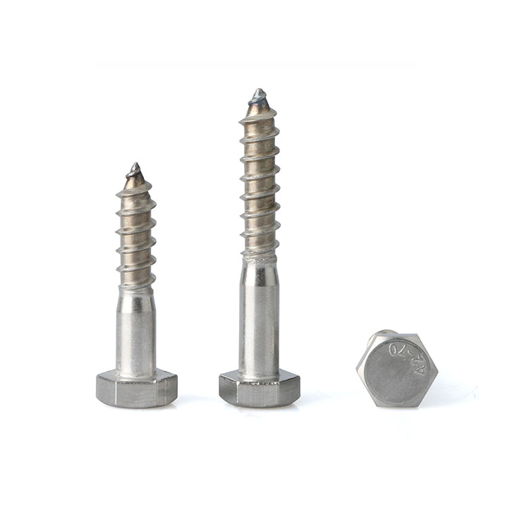 DIN 571 M2 M4 M8 Hex Head Screws ROHS CE Self Tapping Screws