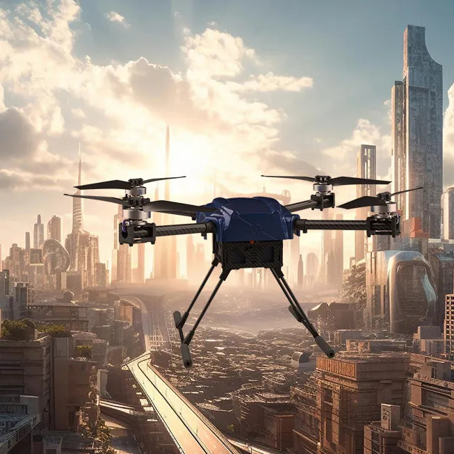 Fire Rescue Drone 10KM image transmission with thermal imaging camera Drones