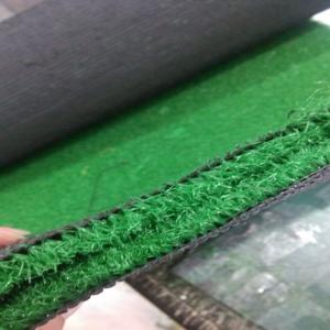 Buy cheap Soccer Indoor Grass Mat / 10mm Pile Waterproof Grass Carpet 0.2mm Width product