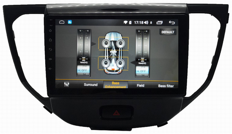 Ouchuangbo car audio radio gps for FAW R7 support BT MP3 mirror link android 8.1 OS 4+64
