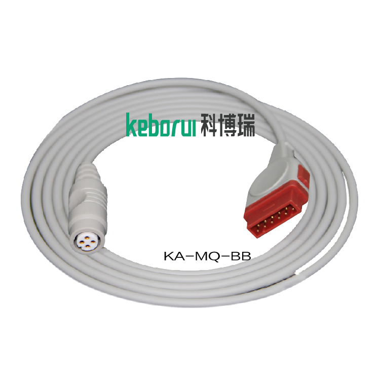 IBP Cable compatible for 11 Pin GE Marquette To B.Bruan Transducer