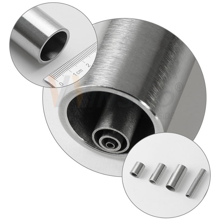 Aisi 201 304 316 Stainless Steel Capillary Tube Small Size Inox Round Square Welded Pipe Customized