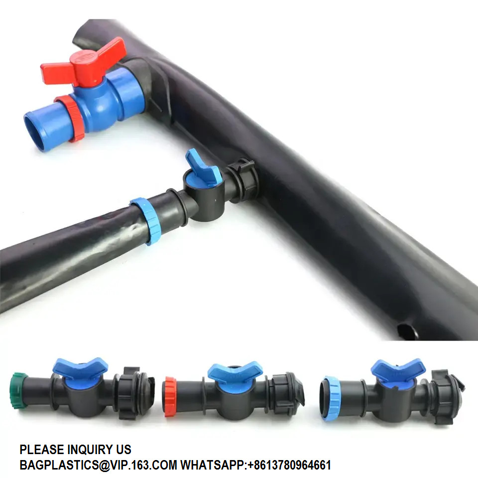 Lay Flat Tube Farm Automatic Irrigation System Diameter 50-125mm PE Layflat Hose Tube For Agricultural Irrigation