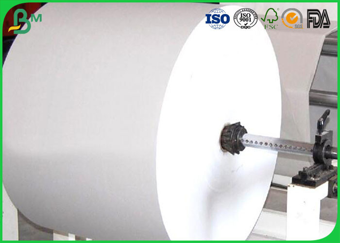 760 Mm 3 Inches Food Grade Paper Roll Water Resistance For Cups / Sandwich Box