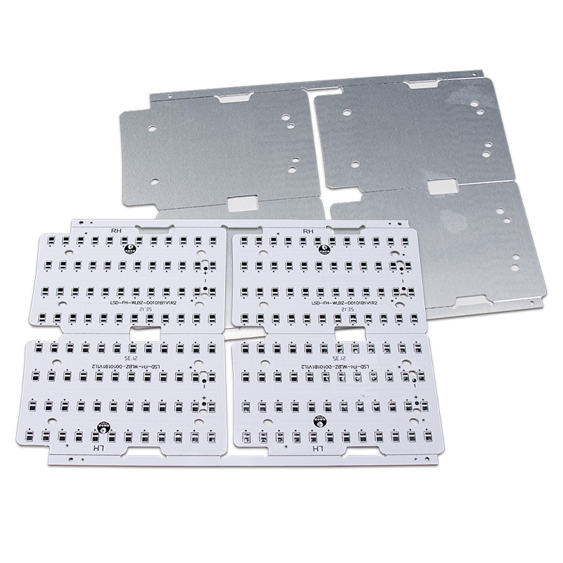 HASL Lead Free Aluminum 2835 3030 LED MCPCB 1.0 1.2 1.6 2.0mm