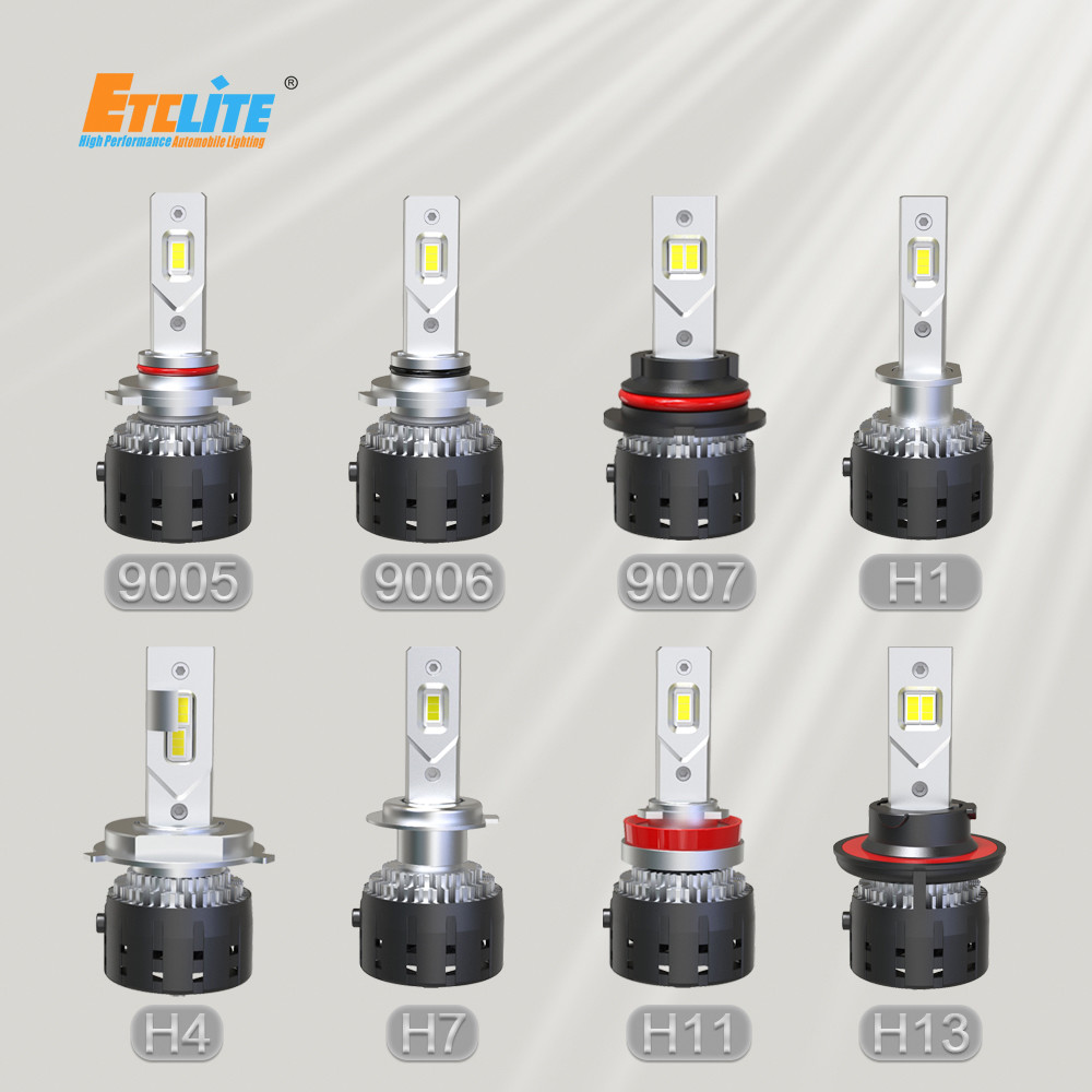 HB5 High Lumen LED Headlight Bulbs , 9007 Led Bulb 10000k 120W 12000Lumen