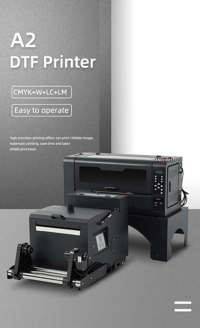 Mini Dryer and XP600 Heads for DTF Printing on Pet Film T-Shirts in Small Spaces