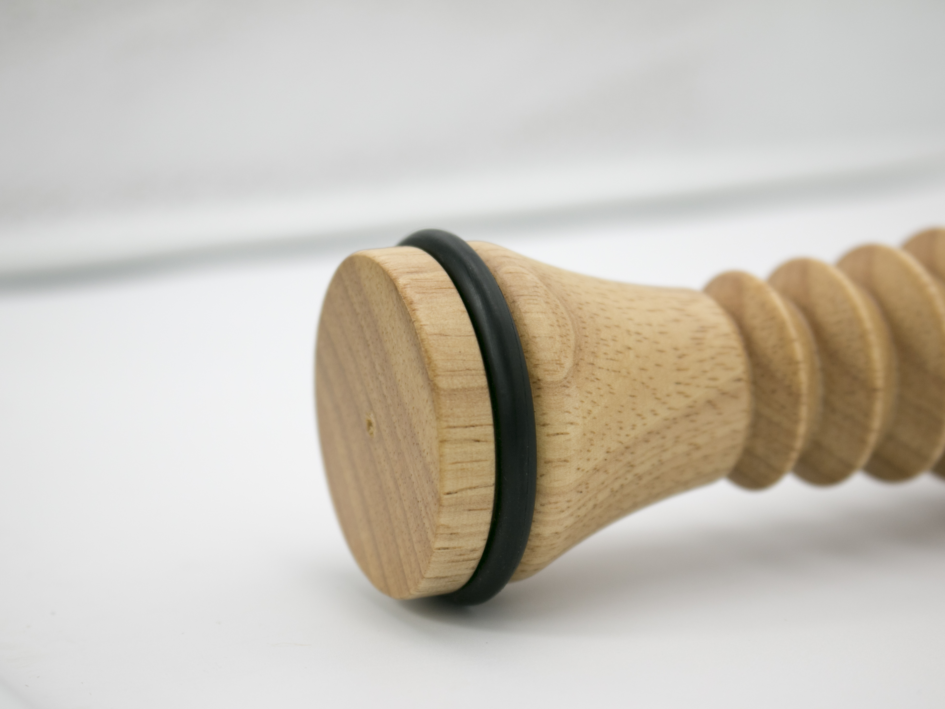 Rubber Wood Foot Massage Roller Screw Shape- Relieve Foot Arch Pain, Plantar Fasciitis, Muscle Aches