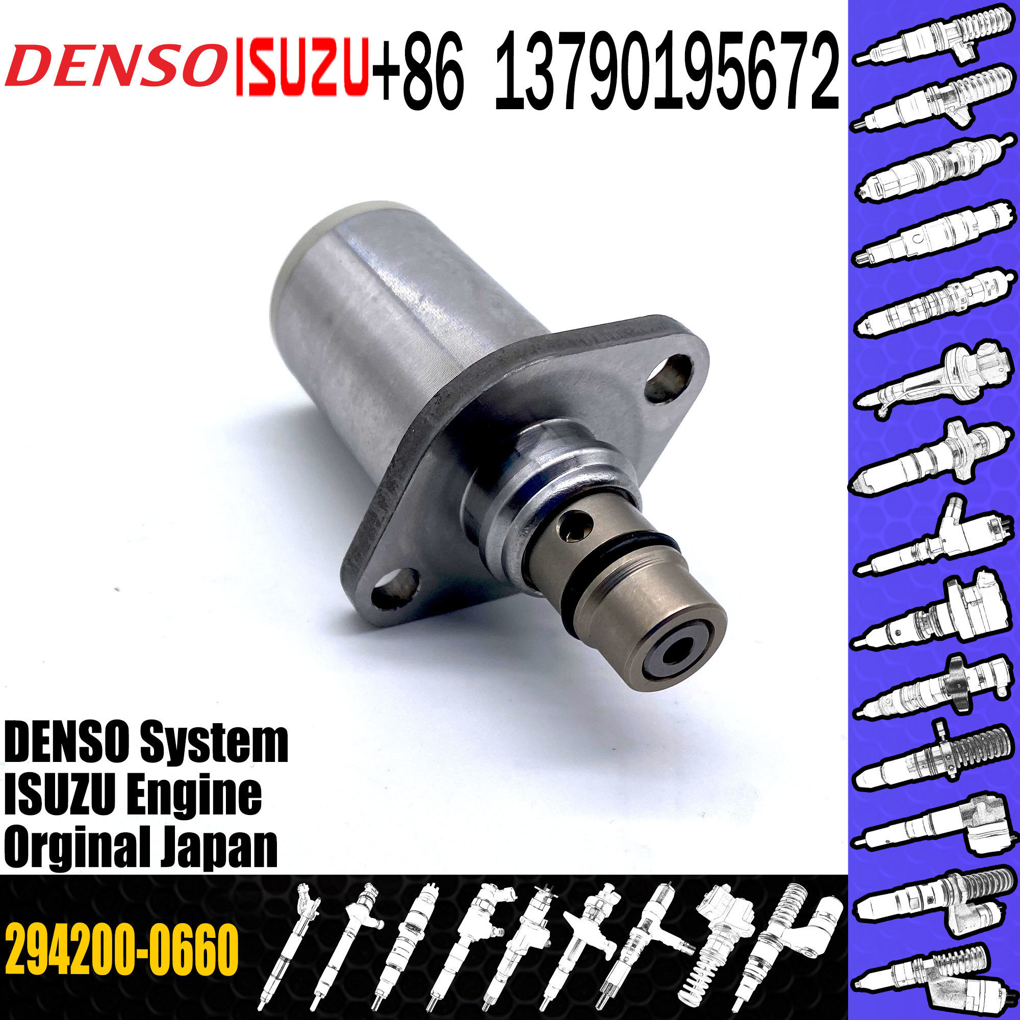 Diesel Engine Injector Control Valve 294200-0660 294200-0670