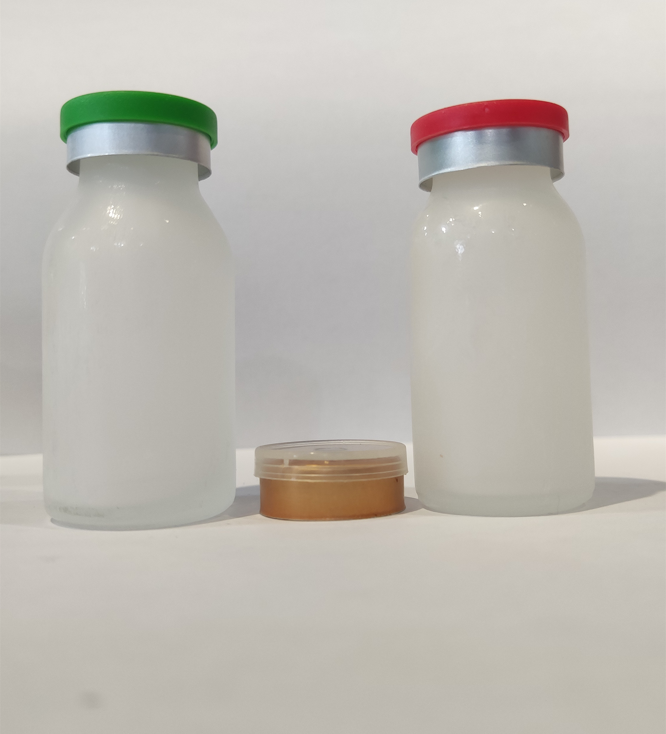 5ml Vulcanized Molded Glass Vial Hot Stamping Glass Reagent Bottles