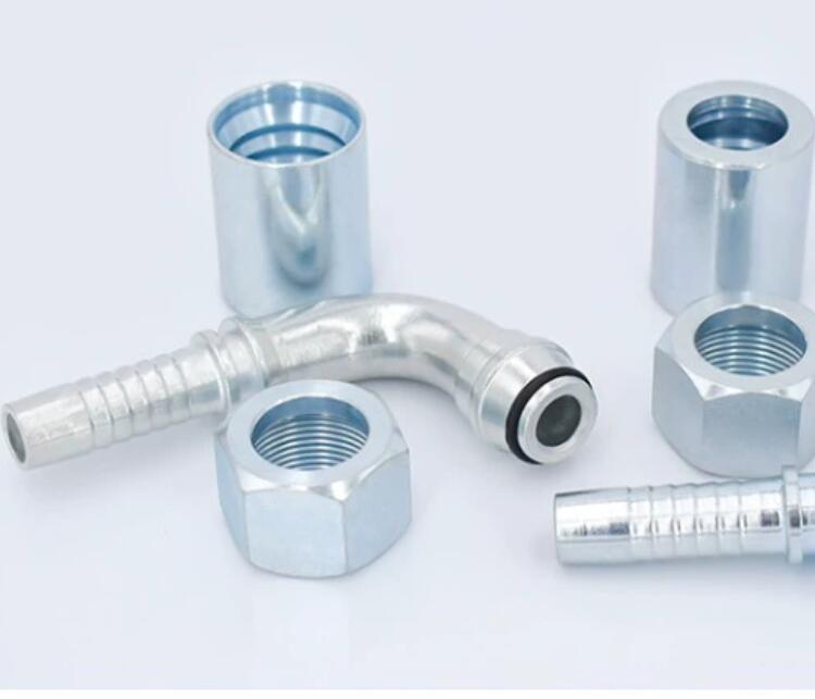 Factory Supply OEM Hydraulic Elbow 90 Degree Hose and Fittings Metric for Oil 20491