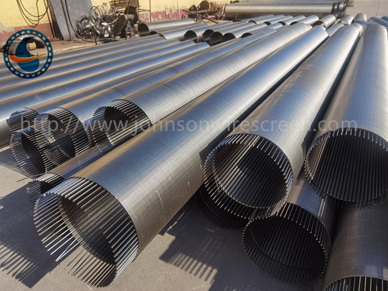 SS304 10-3/4" 0.25mm Slot Water Well Screen For 400M Depth Water Wells