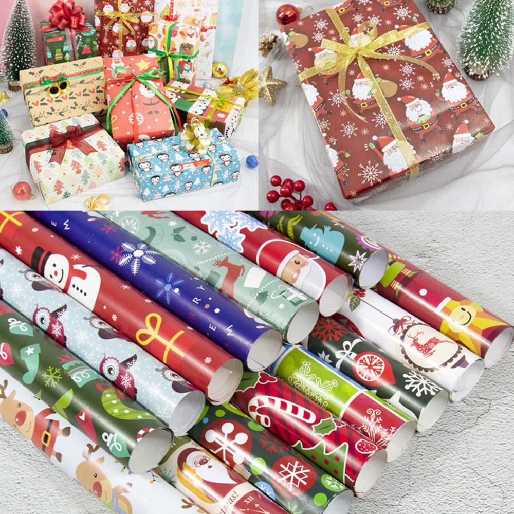 Uncoated Printed Gift Wrapping Paper