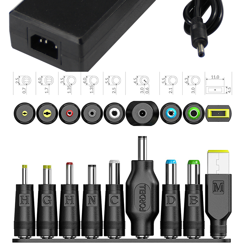 12V/15V/18V 3A Output DC5.5*2.1mm Jack AC Supply for Pico PSU Computer Power Adapter