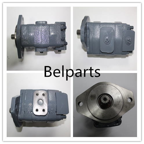 EC460 Hydraulic Fan Motor 14561970 Excavator Spare Part Double Gear Pump
