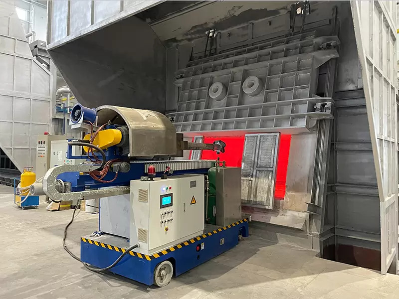 Refined Flux Powder Spraying Amount G/min 0-350 Rotary Degassing Unit For Adjustable Refined Gas Pressure MPa 0.1-0.6