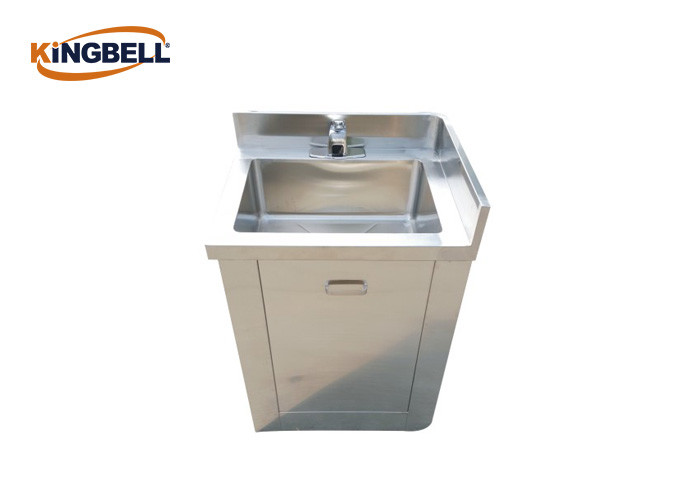 Pedal Type Medical Grade Stainless Steel Sinks Single Person OT Room