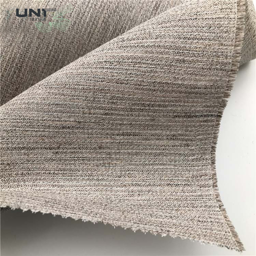 Natural Polyester Viscose Cotton Woven Horse Hair Fabric Chest Interlining For Men'S Suit