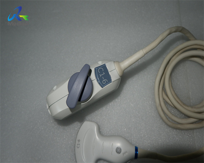 GE C1-6-D Curved Array Ultrasound Transducer Probe Hospital Equipment