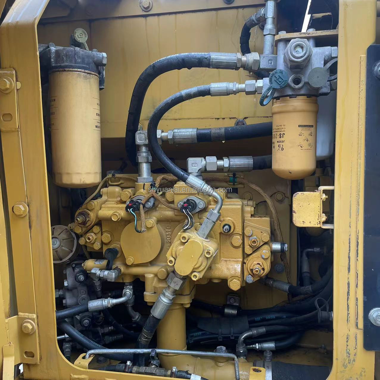 Used Second Hand Mini Heavy Duty Digger Excavator 313 With Original Hydraulic Valve