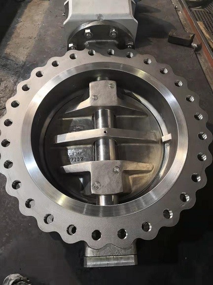 Fire Safe Leakage Free Triple Eccentric Butterfly Valve