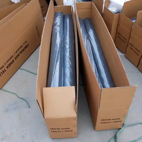 Fire Proof Fiberglass mosquito screen Roll For Doors And Windows