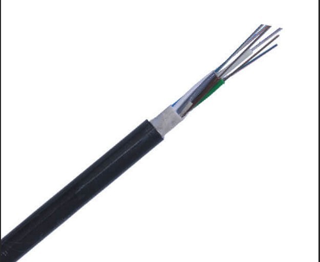 Outdoor LAN Communication Fibre Optic Lead , Fiber Optic Network Cable GYFTY