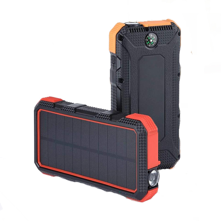 Wireless Fast Charging Portable Solar Power Bank 10000mAh 20000mAh 30000mAh