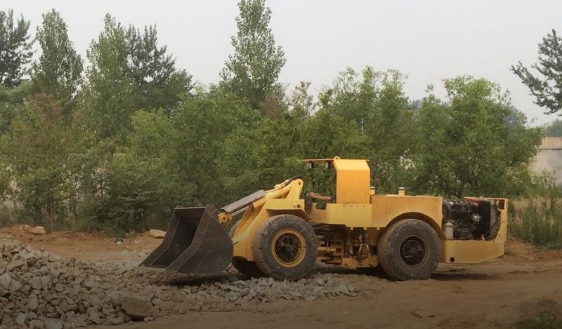 0.6 Cubic Meter Wheel Loader for Underground Mining Project, Mini Scoop Tram