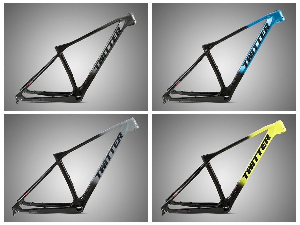 Twitter PREDATOR XC Lever Carbon Fiber Hardtail Mountain Bike Frame 29