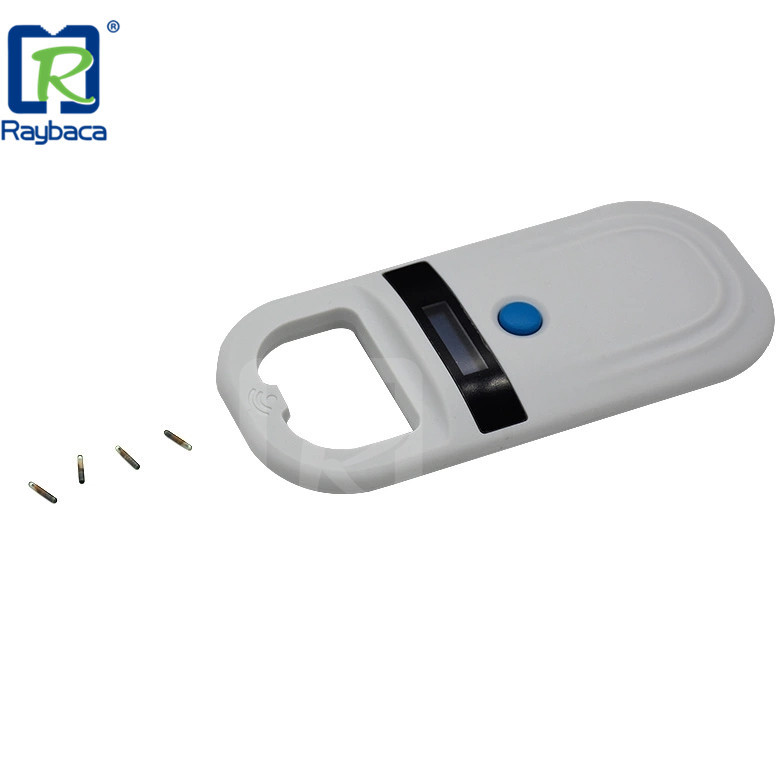 128 Records 7CM Reading Handheld RFID Reader For Pet Shops