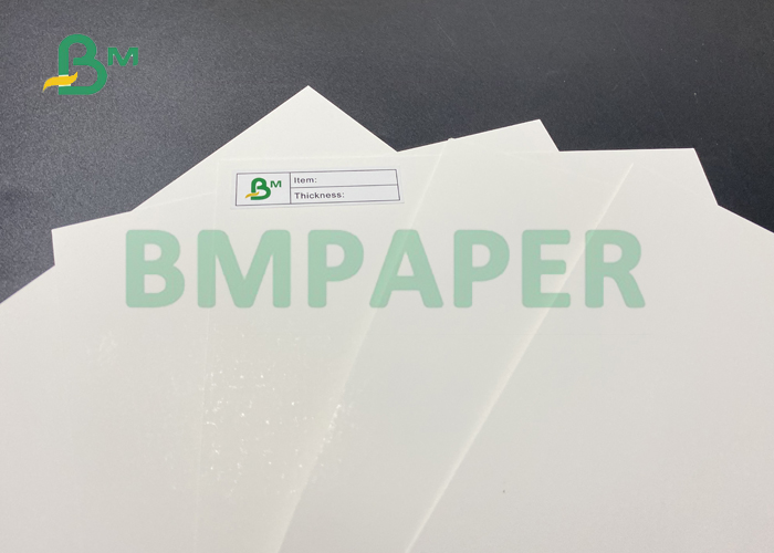 Pure Wood Pulp One Side Coated White Board For Commodity Packing Box