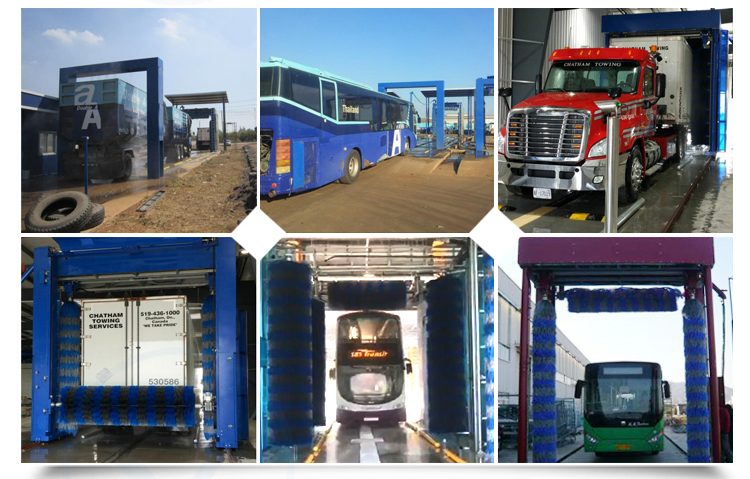 CB-730 High Pressure Rollover Truck Car Wash with Hot-dip Galvanized Material