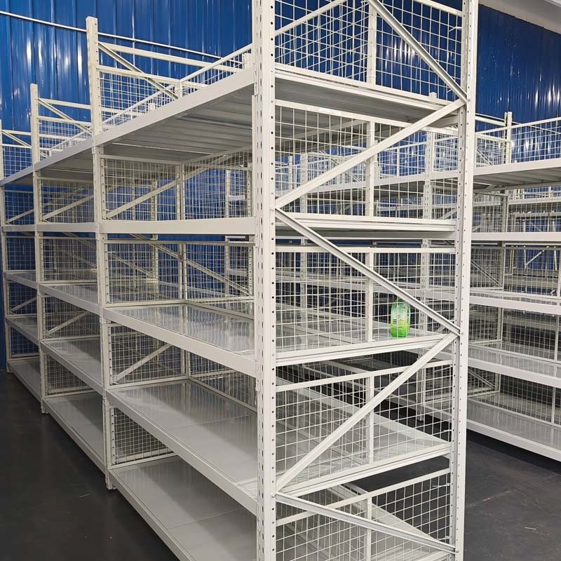 Indoor Adjustable Shelves Medium Duty Industrial Rack Shelving For Optimal Space Utilization