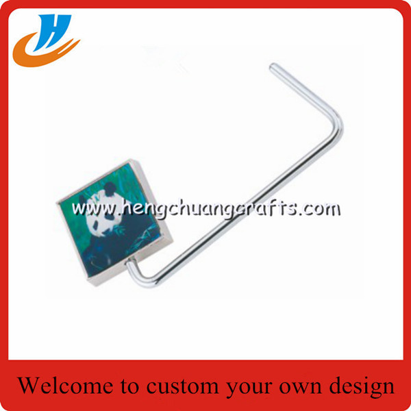 Bag Hanger Hook/Bag Hanger Keychain customized from hengchuang crafts factory in Shenzhen