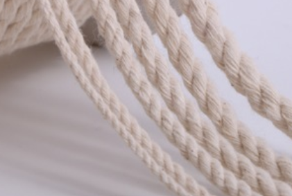 DIY Decoration Manufacture Customized Twist 5mm Colored Cotton Rope with 100% Cotton