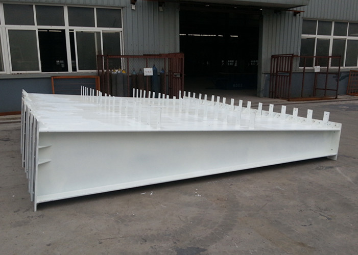 Light Steel Frame Metal Fabrication Services Prefabricated With Weld H Beam