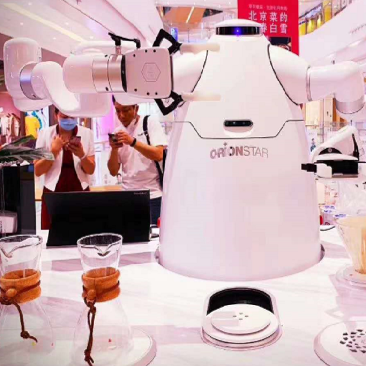 Remote Communication Collaborative Robot Arm For Restaurant Market Customer Service Robot