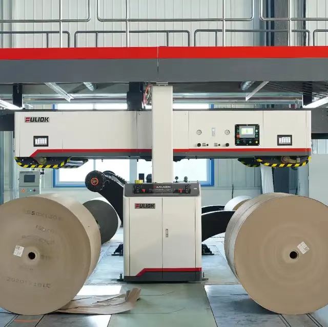 Video Technical Support After Service Automatic Splicer for Corrugated Carton Production Line